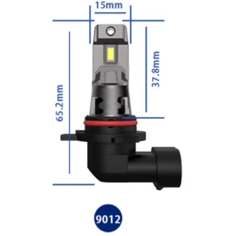Auto si Moto - Electrice auto - Iluminare si semnalizare - Becuri auto - Set 2 becuri auto LED 9012 K7 model 3570 de 100W 10000 lumeni 6000k - Infinity.ro