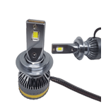 Auto si Moto - Electrice auto - Iluminare si semnalizare - Becuri auto - Set 2 becuri auto H4 LED A8, 100W, 15000 Lumeni, Lumina alba 6000k - Infinity.ro