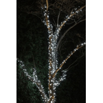 Casa si Gradina - Corpuri si surse de iluminat - Iluminat exterior - Instalatii luminoase exterior - Instalatie solara 1000 LED de 100 metri cu telecomanda pentru exterior ALB RECE HS - Infinity.ro