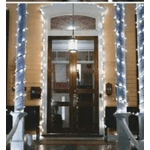 Casa si Gradina - Corpuri si surse de iluminat - Iluminat exterior - Instalatii luminoase exterior - Instalatie Solara 10 Metri cu 100 LED liniara ALB RECE HS - Infinity.ro