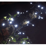 Casa si Gradina - Corpuri si surse de iluminat - Iluminat exterior - Instalatii luminoase exterior - Instalatie Solara 10 Metri cu 100 LED liniara ALB RECE HS - Infinity.ro