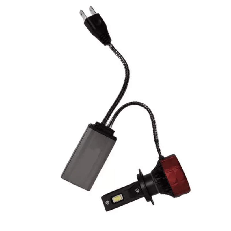 Auto si Moto - Electrice auto - Iluminare si semnalizare - Becuri auto - Set 2 becuri auto LED T8 H7 200W/set 20000LM - Infinity.ro