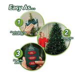 Casa si Gradina - Corpuri si surse de iluminat - Iluminat exterior - Instalatii luminoase exterior - Instalatie pentru brad Tree Dazzler, 48 x LED, telecomanda - Infinity.ro