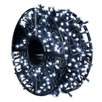 Casa si Gradina - Corpuri si surse de iluminat - Iluminat exterior - Instalatii luminoase exterior - Instalatie de Craciun tip Rola interior sau exterior rezistenta 50m 300LED ALB RECE - Infinity.ro
