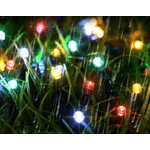 Casa si Gradina - Corpuri si surse de iluminat - Iluminat exterior - Instalatii luminoase exterior - Instalatie Solara 10 Metri cu 100 LED liniara MULTICOLORA HS - Infinity.ro