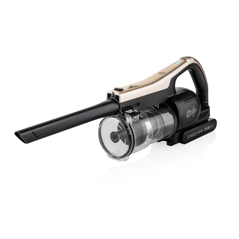Electronice si Electrocasnice - Ingrijirea locuintei - Aspiratoare - Aspirator vertical ETA Gold Power 1212 90000, motor BLDC 250 W, Li-Ion 21,6 V/ 2500 mAh, recipient praf 0.4 litri - Infinity.ro