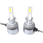 Auto si Moto - Electrice auto - Iluminare si semnalizare - Becuri auto - Set 2 becuri auto C6 H3 6000K 36W/bec 8000lm 60LED - Infinity.ro