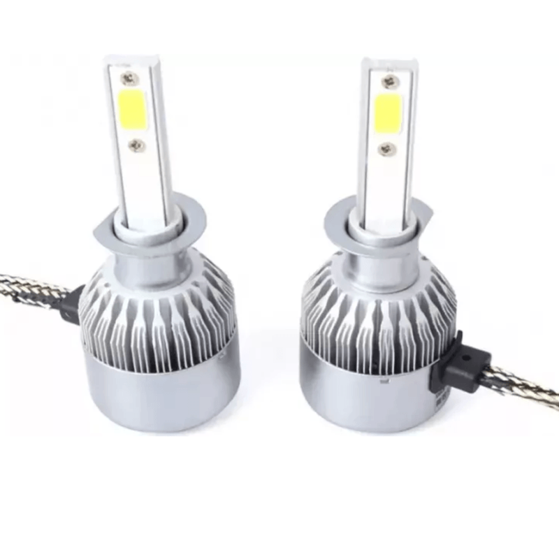 Auto si Moto - Electrice auto - Iluminare si semnalizare - Becuri auto - Set 2 becuri auto C6 H3 6000K 36W/bec 8000lm 60LED - Infinity.ro