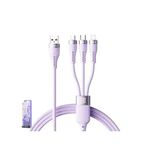 Laptop, Telefoane si Tablete - Telefoane mobile si accesorii - Accesorii Telefoane - Cabluri si adaptoare telefoane - Cablu cu incarcare rapida 3 in 1 REMAX RC-C151, 1.2 metri, 15W - Infinity.ro