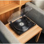 TV, Audio-Video si Foto - Audio Hi-Fi - Pick-Up - Pick-up Hi-Fi cu ac JVC AL-E534B, Bluetooth, 2 viteze (33 si 45 rpm), platan aluminiu, iesire RCA, negru - Infinity.ro