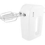 Electronice si Electrocasnice - Electrocasnice bucatarie - Mixere, tocatoare & roboti de bucatarie - Mixere - Mixer de mana ECG RS 440 White Lite, 400 W, 5 viteze, functie TURBO, 2 teluri si 2 carlige, alb - Infinity.ro