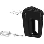 Electronice si Electrocasnice - Electrocasnice bucatarie - Mixere, tocatoare & roboti de bucatarie - Mixere - Mixer de mana ECG RS 440 Black Lite, 400 W, 5 viteze, functie TURBO, 2 teluri si 2 carlige, negru - Infinity.ro