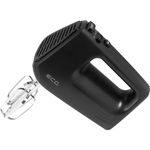 Electronice si Electrocasnice - Electrocasnice bucatarie - Mixere, tocatoare & roboti de bucatarie - Mixere - Mixer de mana ECG RS 440 Black Lite, 400 W, 5 viteze, functie TURBO, 2 teluri si 2 carlige, negru - Infinity.ro
