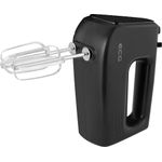 Electronice si Electrocasnice - Electrocasnice bucatarie - Mixere, tocatoare & roboti de bucatarie - Mixere - Mixer de mana ECG RS 440 Black Lite, 400 W, 5 viteze, functie TURBO, 2 teluri si 2 carlige, negru - Infinity.ro
