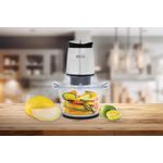 Electronice si Electrocasnice - Electrocasnice bucatarie - Mixere, tocatoare & roboti de bucatarie - Tocator alimente ECG SP 4030, 400W, recipient din sticla 1.5 litri, 2 viteze, lame din otel - Infinity.ro