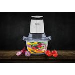 Electronice si Electrocasnice - Electrocasnice bucatarie - Mixere, tocatoare & roboti de bucatarie - Tocator alimente ECG SP 4030, 400W, recipient din sticla 1.5 litri, 2 viteze, lame din otel - Infinity.ro