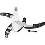 Electronice si Electrocasnice - Electrocasnice bucatarie - Mixere, tocatoare & roboti de bucatarie - Tocator alimente ECG SP 4030, 400W, recipient din sticla 1.5 litri, 2 viteze, lame din otel - Infinity.ro