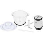 Electronice si Electrocasnice - Electrocasnice bucatarie - Mixere, tocatoare & roboti de bucatarie - Tocator alimente ECG SP 4030, 400W, recipient din sticla 1.5 litri, 2 viteze, lame din otel - Infinity.ro