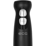 Electronice si Electrocasnice - Electrocasnice bucatarie - Mixere, tocatoare & roboti de bucatarie - Blendere si mini tocatoare - Blender de mana ECG RM 100 Max Black, 400 W, functie TURBO, tel, recipient tocator 500 ml, lame din otel inoxidabil - Infinity.ro