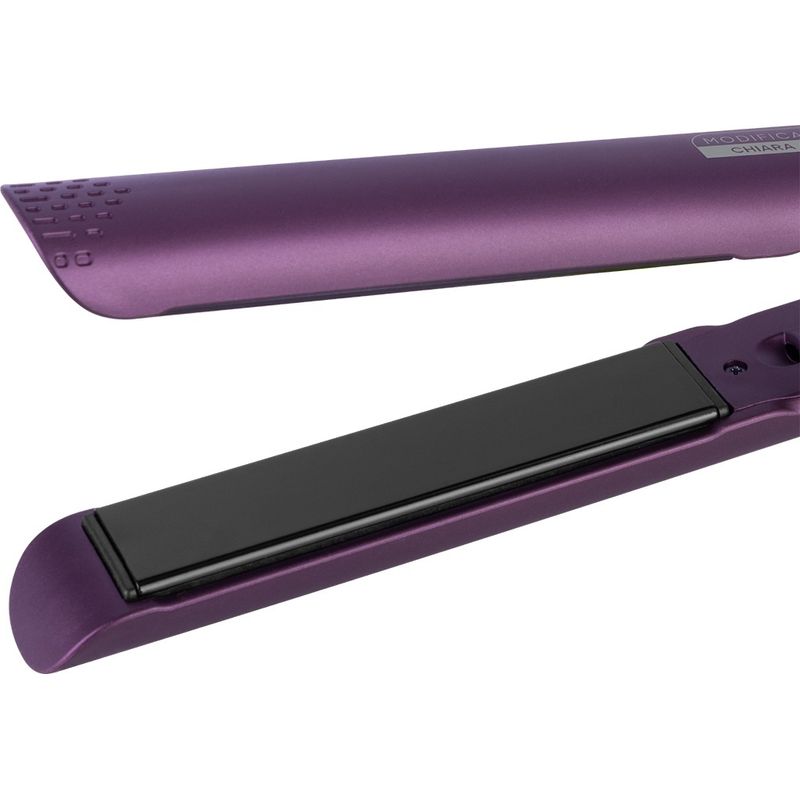 Ingrijire personala si Cosmetice - Aparate & accesorii ingrijire personala - Hair styling - Placi de indreptat parul - Placa de indreptat parul ECG Modifica Straight Chiara 48 W, 150-230°C, invelis ceramic, 5 niveluri temperatura, violet - Infinity.ro