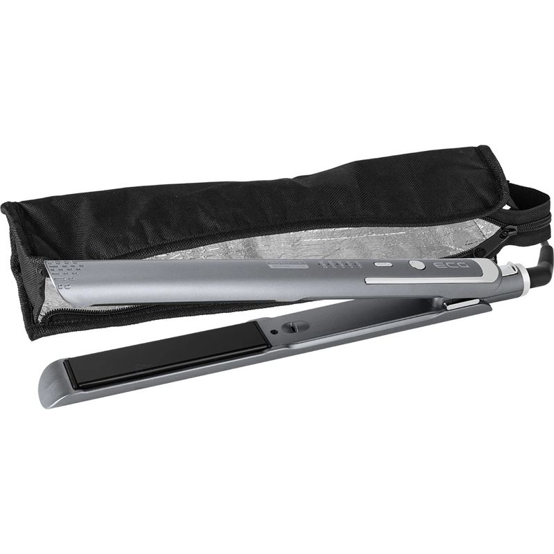 Ingrijire personala si Cosmetice - Aparate & accesorii ingrijire personala - Hair styling - Placi de indreptat parul - Placa de indreptat parul ECG Modifica Straight Moonstone 48 W, 150-230°C, ceramic, 5 niveluri - Infinity.ro