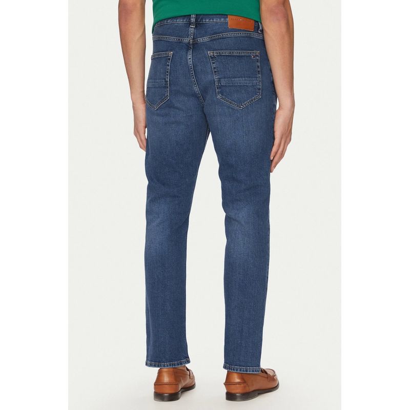 Fashion, accesorii si bijuterii - Barbati - Imbracaminte - Pantaloni barbati - Blugi barbati Tommy Hilfiger Mercer MW0MW39037 W36-L34 US Albastru - Infinity.ro