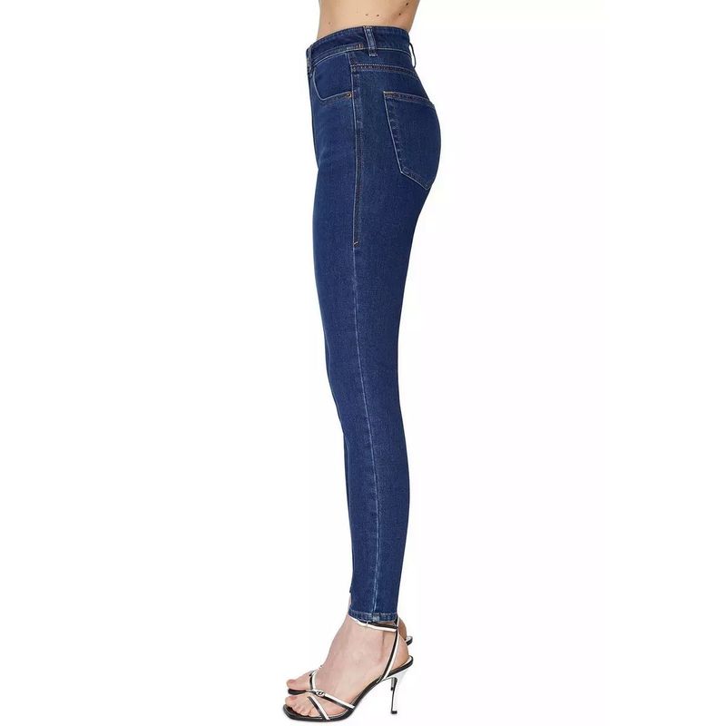 Fashion, accesorii si bijuterii - Femei - Imbracaminte femei - Pantaloni femei - Blugi dama Diesel Super Skinny 1984 Slandy-High W28-L30 US Albastru - Infinity.ro