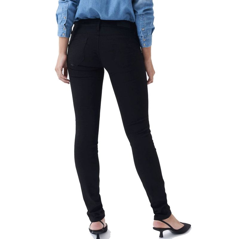 Fashion, accesorii si bijuterii - Femei - Imbracaminte femei - Pantaloni femei - Blugi dama Salsa Jeans Push Up Negru 38 EU - Infinity.ro