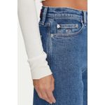 Fashion, accesorii si bijuterii - Femei - Imbracaminte femei - Pantaloni femei - Blugi dama Tommy Jeans Claire Wide Leg DW0DW19617 W30-L32 US Albastru royal - Infinity.ro