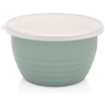 Casa si Gradina - Bucatarie si vesela - Organizare si depozitare bucatarie - Cutii alimentare - Recipient cu capac Standard Metalacemail, 16cm, 1.7l, capac din plastic, Verde pastel - Infinity.ro