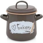 Casa si Gradina - Bucatarie si vesela - Vase pentru gatit - Oale si cratite - Oala clasica Metalac 2.3l email, 14cm - Infinity.ro