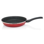 Casa si Gradina - Bucatarie si vesela - Vase pentru gatit - Tigai si seturi - Tigaie 2.6l Granit Induction rosu Metalac email/28cm/2.6l - Infinity.ro