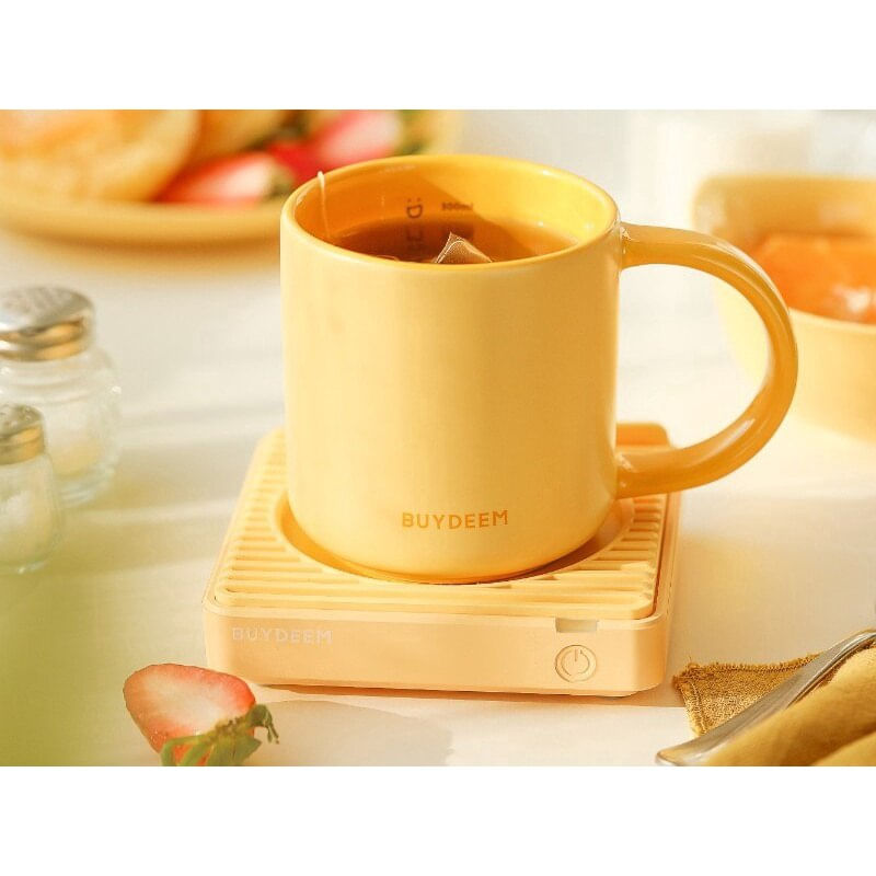 Casa si Gradina - Bucatarie si vesela - Cani si pahare - Cani si cesti - BUYDEEM Ceasca de ceai din ceramica pentru cafea cu bucla si baza extra lata 300 ml - Infinity.ro