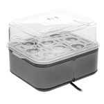 Electronice si Electrocasnice - Electrocasnice bucatarie - Preparare bauturi - Fierbatoare de apa - Aparat de fiert oua ADLER, 8 oua, 800W, gri inchis - Infinity.ro