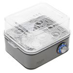 Electronice si Electrocasnice - Electrocasnice bucatarie - Preparare bauturi - Fierbatoare de apa - Aparat de fiert oua ADLER, 8 oua, 800W, gri inchis - Infinity.ro