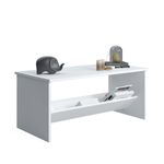 Casa si Gradina - Mobilier - Mese si birouri - Masute de cafea - Masuta de cafea Terna, Alb, 100 x 50 x 44 cm - Infinity.ro