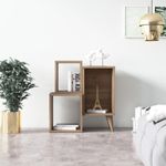 Casa si Gradina - Mobilier - Biblioteci si rafturi - Biblioteci - Biblioteca Mabel, Stejar, 60 x 27 x 65 cm - Infinity.ro