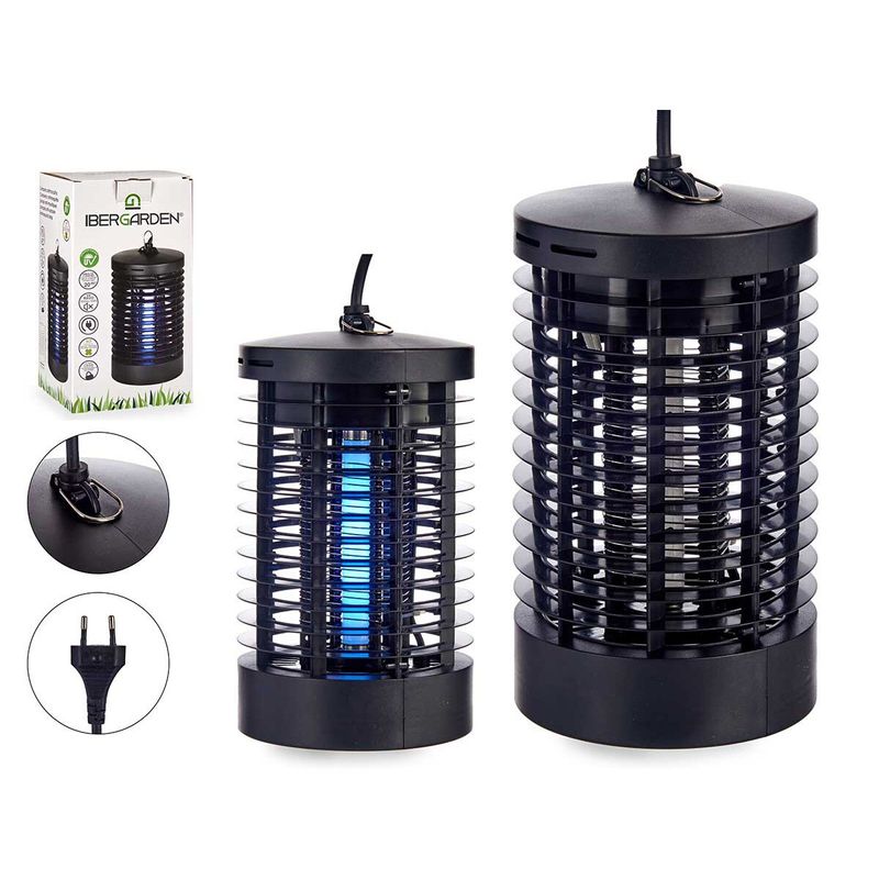 Market - Curatenie si intretinere casa - Produse menaj - Insecticide si capcane - Lampa anti tantari 4W, 13 x 13 x 23 cm, Negru - Infinity.ro