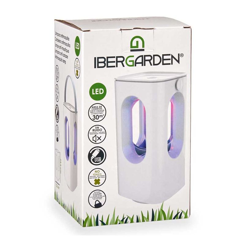 Market - Curatenie si intretinere casa - Produse menaj - Insecticide si capcane - Lampa anti tantari, 13 x 12 x 22 cm, Alb - Infinity.ro