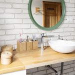 Casa si Gradina - Sanitare - Suporturi si accesorii baie - Dispensere - Set accesorii baie cu tavita, 3 piese- include dozator sapun, Bambus, Natur, 18 x 25 x 9,5 cm - Infinity.ro