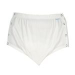 Ingrijire personala si Cosmetice - Ingrijire personala - Igiena intima - Scutece adulti si chiloti incontinenta - Chilot incontinenta nivel 4/5, Suprima, Unisex, Poliester, Alb, Mar XL, cu capse laterale - Infinity.ro