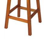 Casa si Gradina - Mobilier - Scaune si fotolii - Scaune - Set doua scaune bar, lemn acacia, 34 cm x 34 cm x 76 cm - Infinity.ro