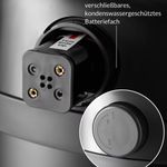 Casa si Gradina - Mobilier - Organizare si depozitare - Cosuri de gunoi - Cos gunoi cu senzor 50 L, Negru, Inox - Infinity.ro