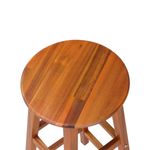 Casa si Gradina - Mobilier - Scaune si fotolii - Scaune - Set doua scaune bar, lemn acacia, 34 cm x 34 cm x 76 cm - Infinity.ro