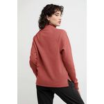 Fashion, accesorii si bijuterii - Femei - Imbracaminte femei - Camasi si bluze femei - Bluza dama Champion Powerblend Mock Neck XL INTL Rosu - Infinity.ro