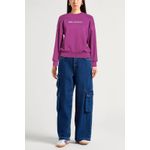 Fashion, accesorii si bijuterii - Femei - Imbracaminte femei - Camasi si bluze femei - Bluza dama Karl Lagerfeld 24WW1812470 XL INTL Mov - Infinity.ro