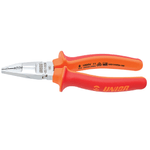 Casa si Gradina - Constructii - Scule profesionale - Scule izolate la 1000 v - 420/1VDEBI Cleste combinat cu gaura izolat la 1000 V, L 180 mm - 610425 - Infinity.ro