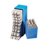 Casa si Gradina - Constructii - Scule de mana si unelte - Accesorii scule de mana - Set poansoane litere mari, 4 mm R - Infinity.ro