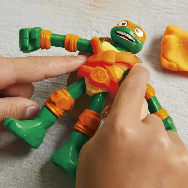 Carti si Birotica - Rechizite - Plastilina - Set plastelina pizza taie si arunca, Play Doh Povestiri cu Testoase Ninja Adolescente Mutante - Infinity.ro