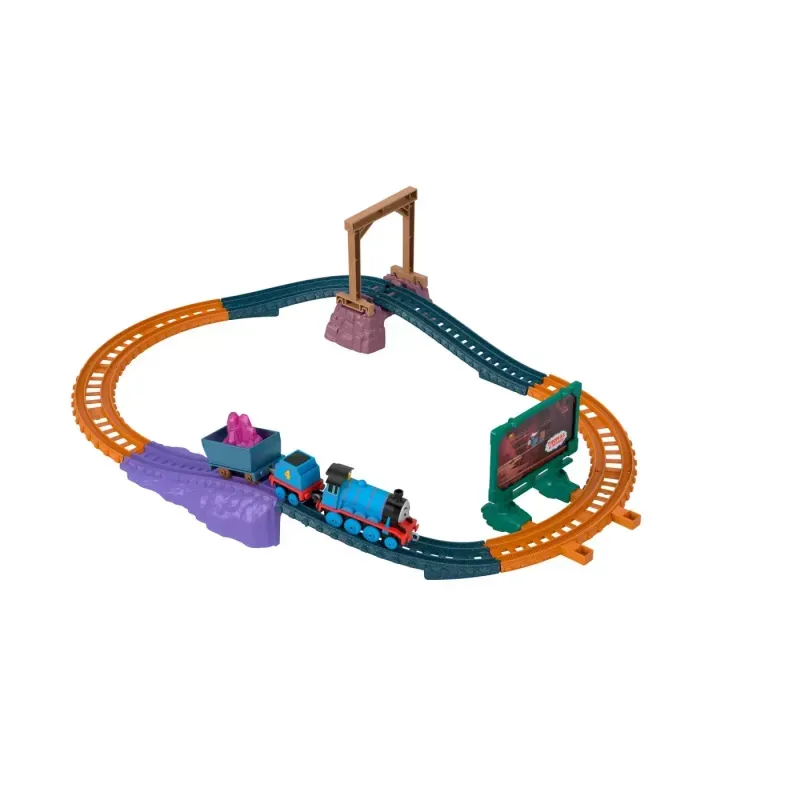 Jucarii, Copii si Bebe - Jucarii si jocuri - Vehicule si jucarii cu telecomanda - Trenulete de jucarie - Set de joaca Thomas and Friends, Trenulet cu circuit, Gordon - Infinity.ro